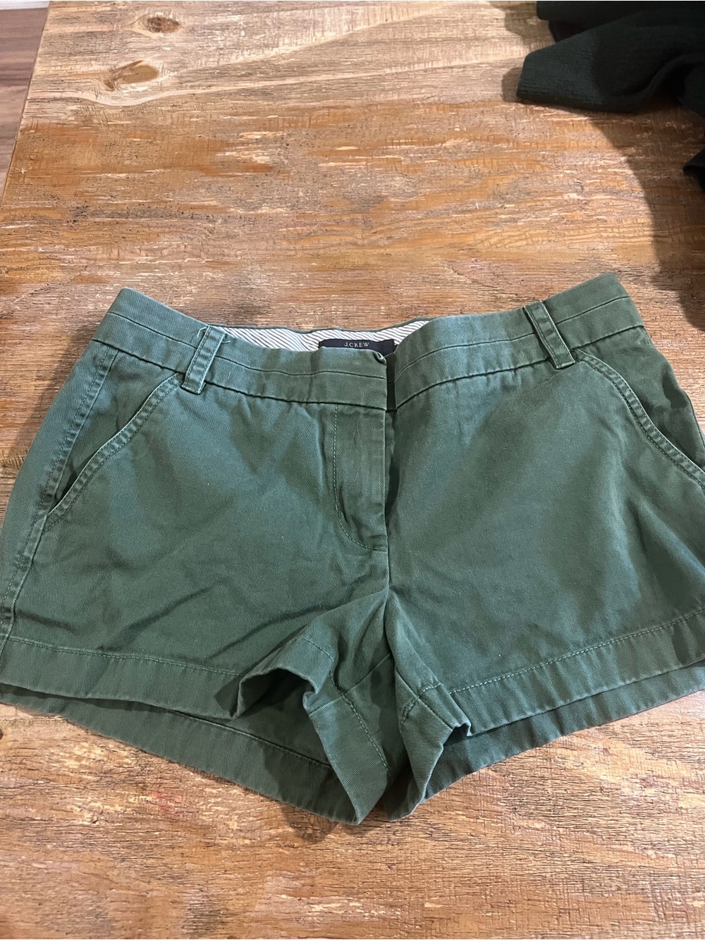 J. Crew Olive Green Chino Pants - Picture 2 of 3